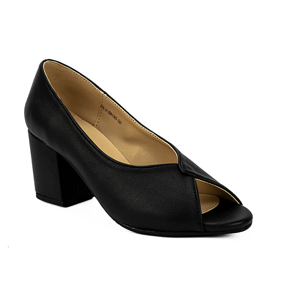 Cardams ECLB OLV 00195 BLACK/COPPER PUMPS