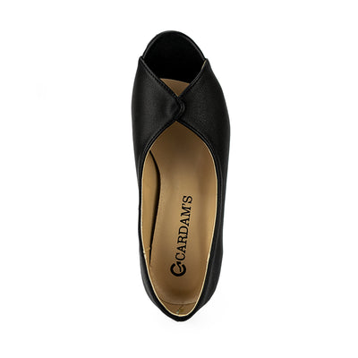 Cardams ECLB OLV 00195 BLACK/COPPER PUMPS
