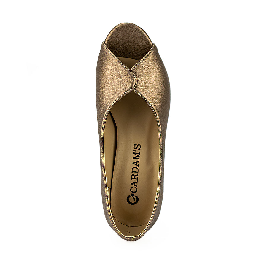 Cardams ECLB OLV 00195 BLACK/COPPER PUMPS