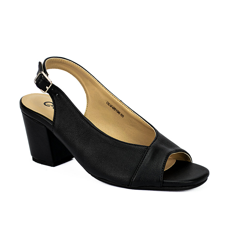 Cardams ECLB RSS 00196 Beige/Black Women Heeled Sandals