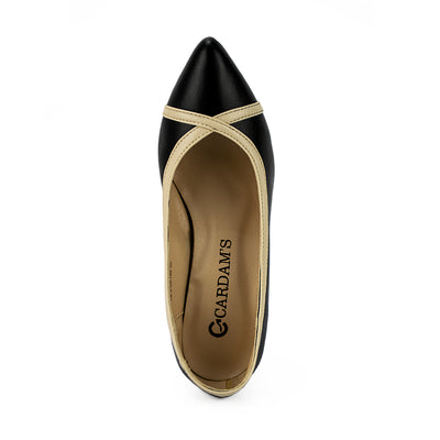 Cardams ECLB OLV 00199 BLACK/BEIGE Women PUMPS