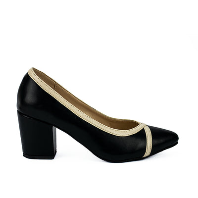 Cardams ECLB OLV 00199 BLACK/BEIGE Women PUMPS