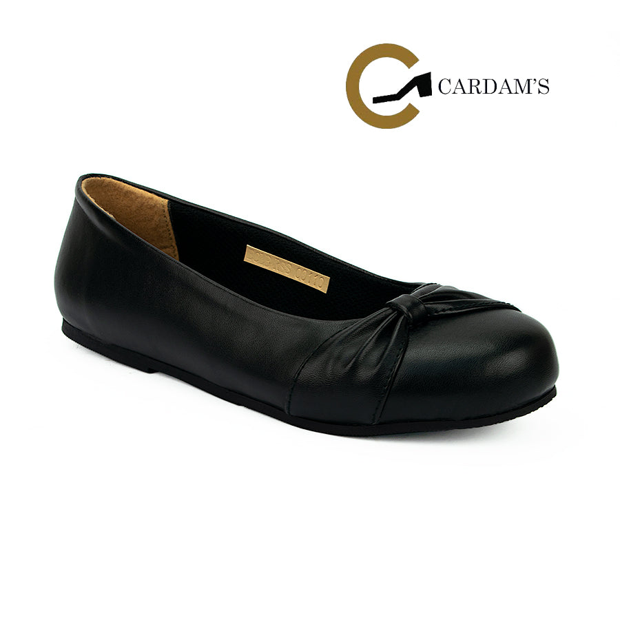 Cardams ECLC RSS 00110 Black Women Flat School Shoes