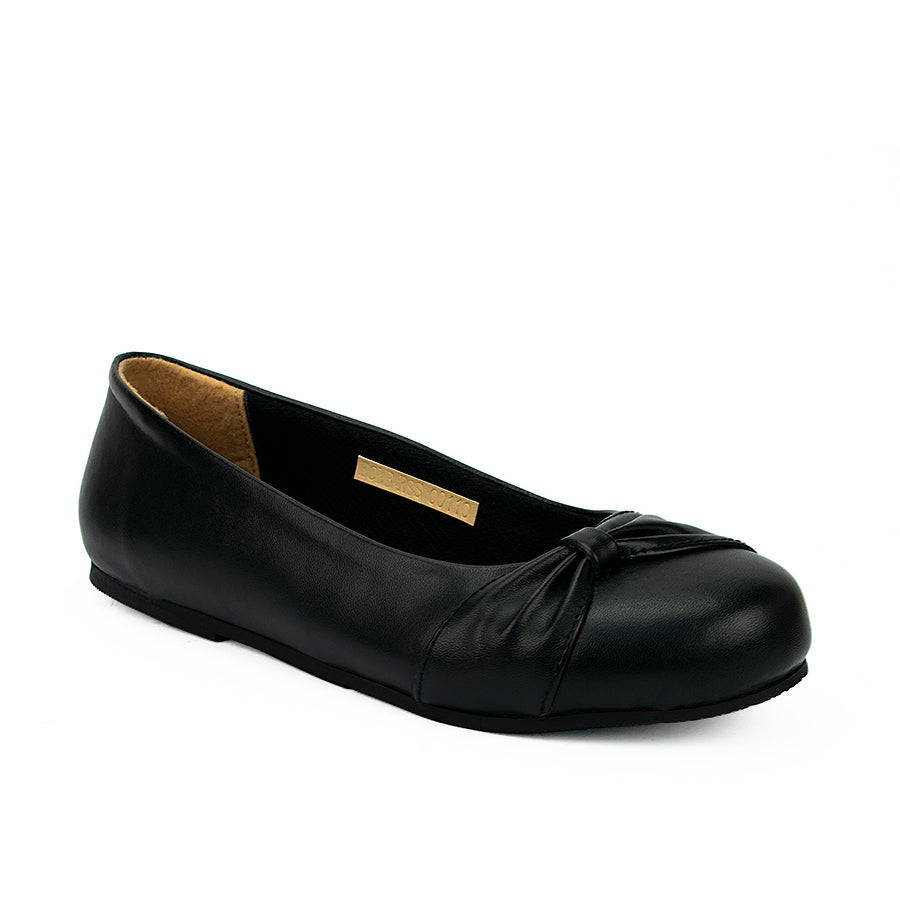Cardams ECLC RSS 00110 Black Women Flat School Shoes