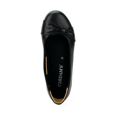 Cardams ECLC RSS 00110 Black Women Flat School Shoes