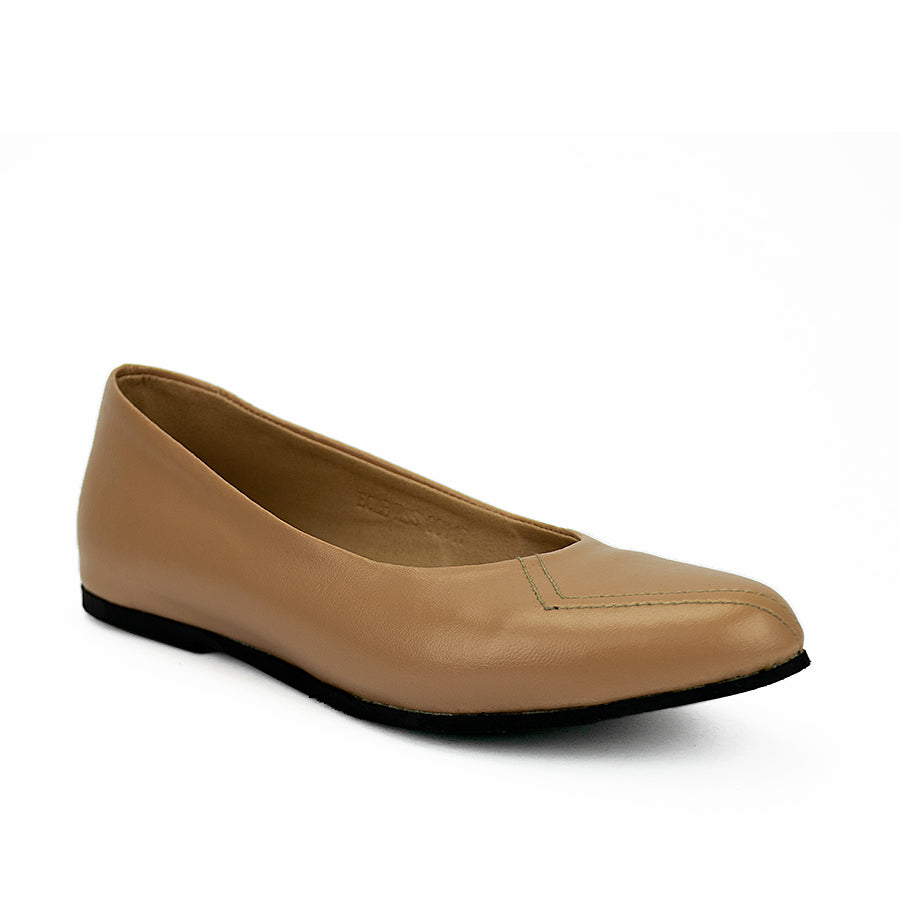 Cardams ECLB RSS 00117 Beige/Black Women Flats