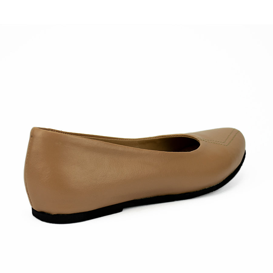 Cardams ECLB RSS 00117 Beige/Black Women Flats
