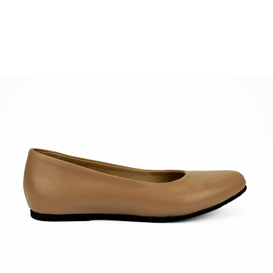 Cardams ECLB RSS 00117 Beige/Black Women Flats