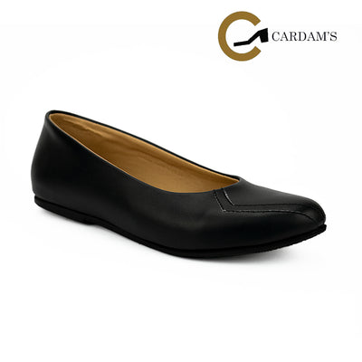 Cardams ECLB RSS 00117 Beige/Black Women Flats
