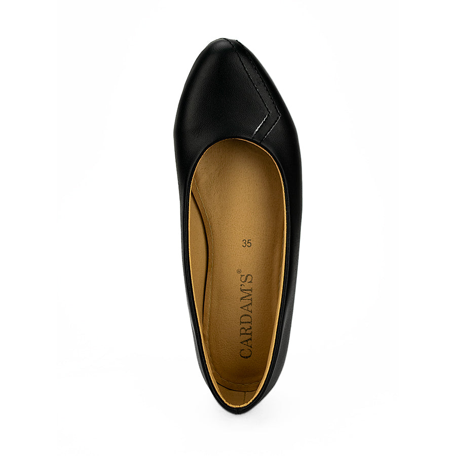 Cardams ECLB RSS 00117 Beige/Black Women Flats