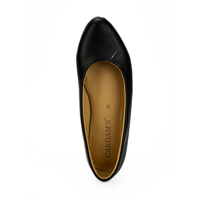 Cardams ECLB RSS 00117 Beige/Black Women Flats