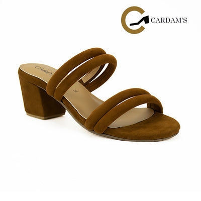 Cardams ECLB RSS 00134 Black/Tan Heeled Sandals