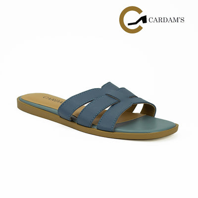 Cardams ECLB WA 00090 Black/Blue/Yellow Women Flats Sandals