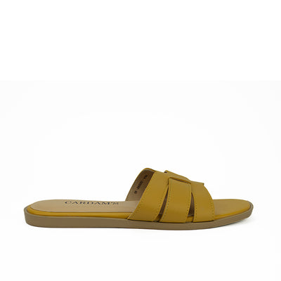 Cardams ECLB WA 00090 Black/Blue/Yellow Women Flats Sandals