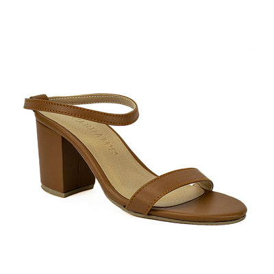 Cardams ECLC CN 00200 Beige/Black/Brown Women Heeled Sandals