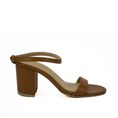 Cardams ECLC CN 00200 Beige/Black/Brown Women Heeled Sandals