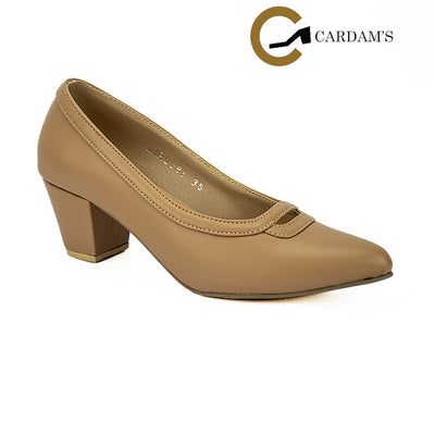 Cardams ECLC MAR 00081 Beige/Black Women Pumps