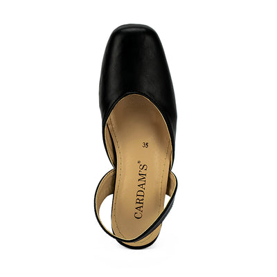 Cardams ECLB RSS 00203 Beige/Black/Tan Women Heeled Sandals