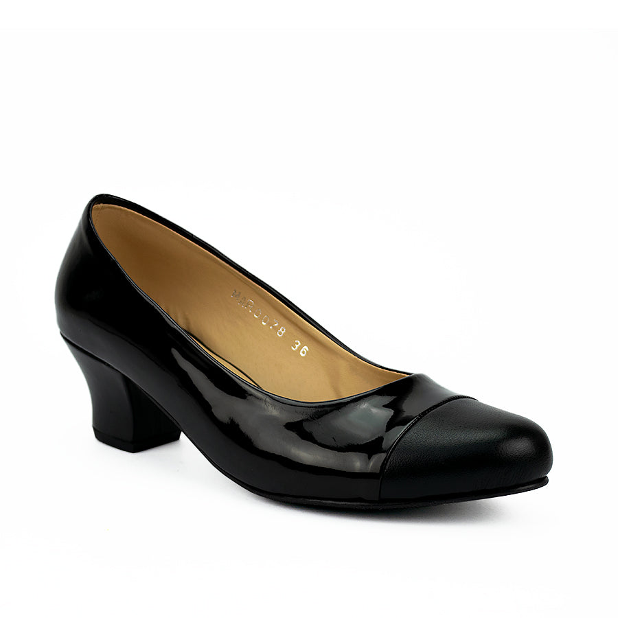 Cardams ECLB MAR 00078 Black Women Pumps
