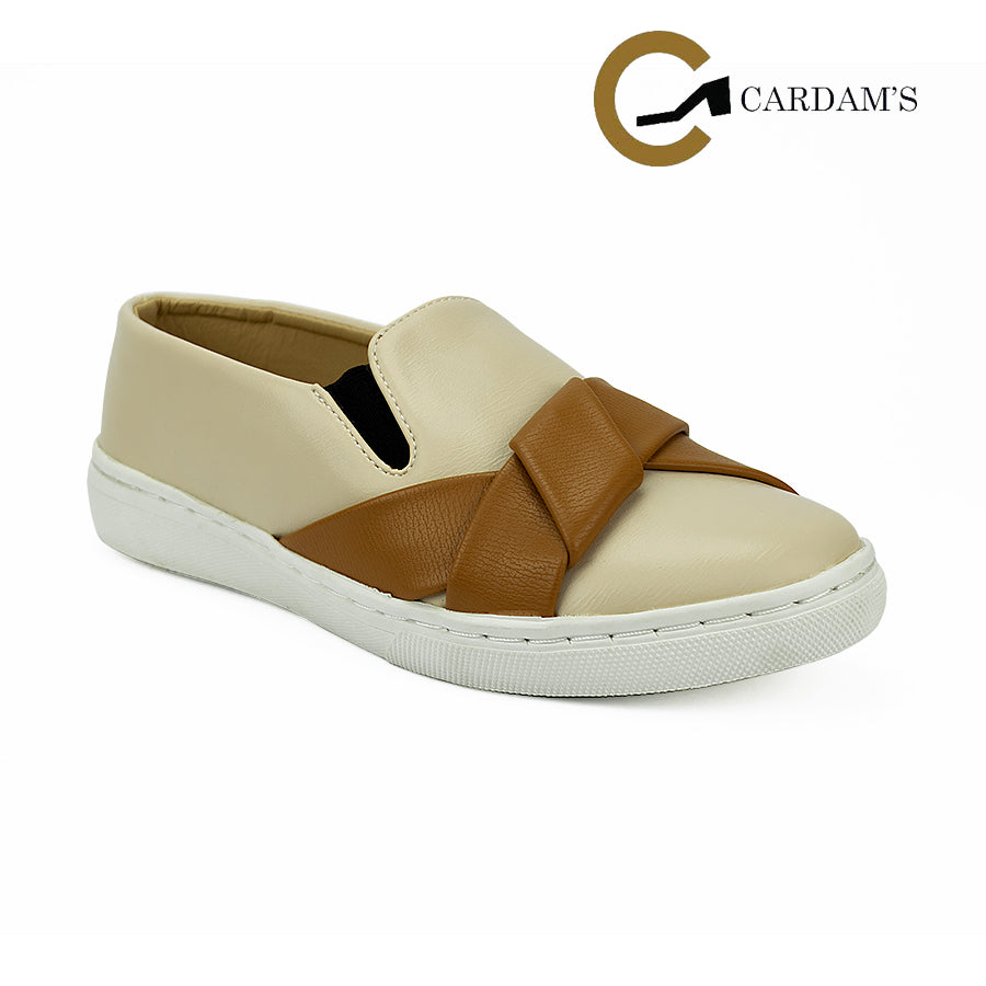 Cardams ECLA JON 00145 Cream Women Sneakers