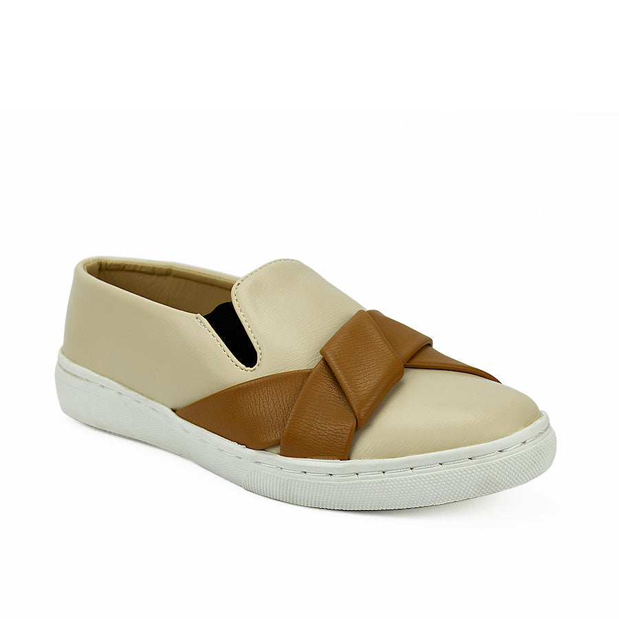 Cardams ECLA JON 00145 Cream Women Sneakers
