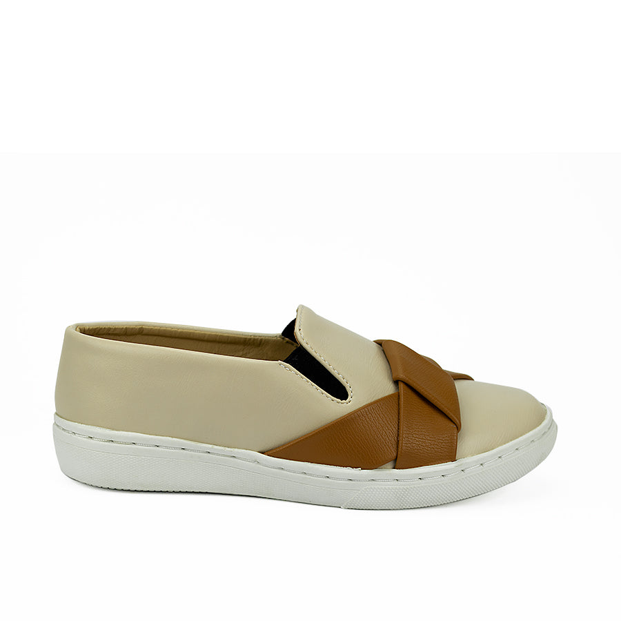 Cardams ECLA JON 00145 Cream Women Sneakers