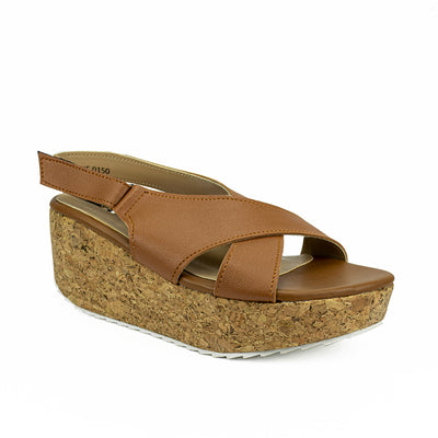 Cardams ECLB LNE 00150 Mocha Women Wedge