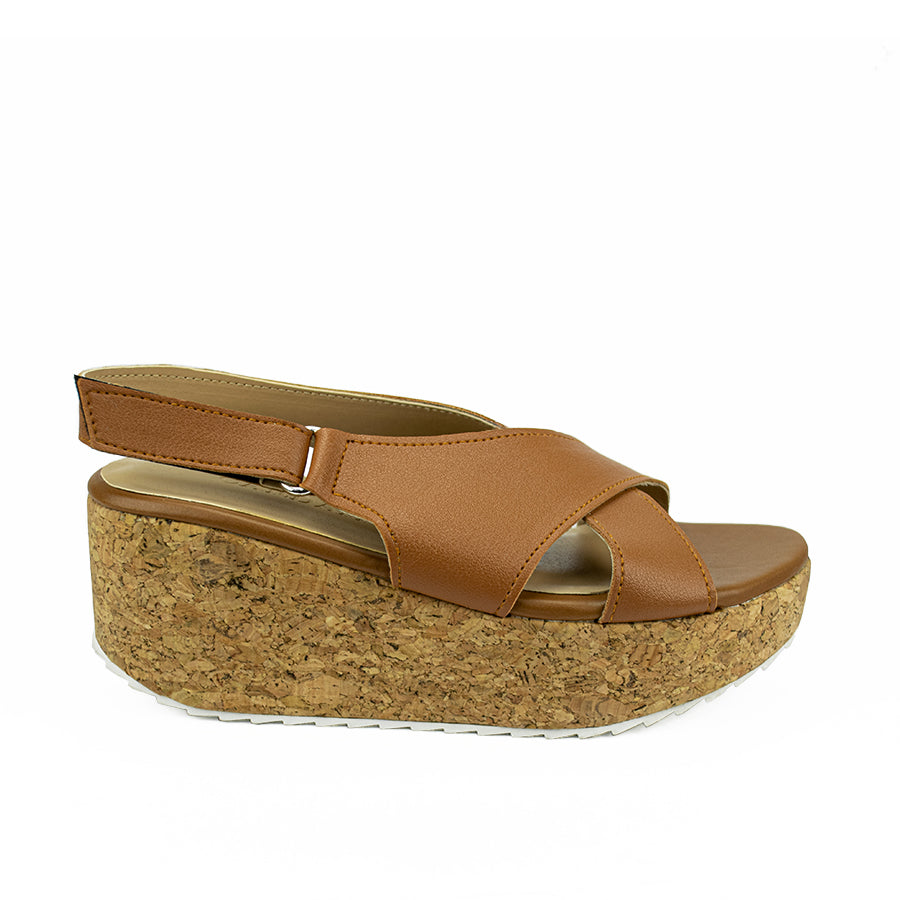 Cardams ECLB LNE 00150 Mocha Women Wedge