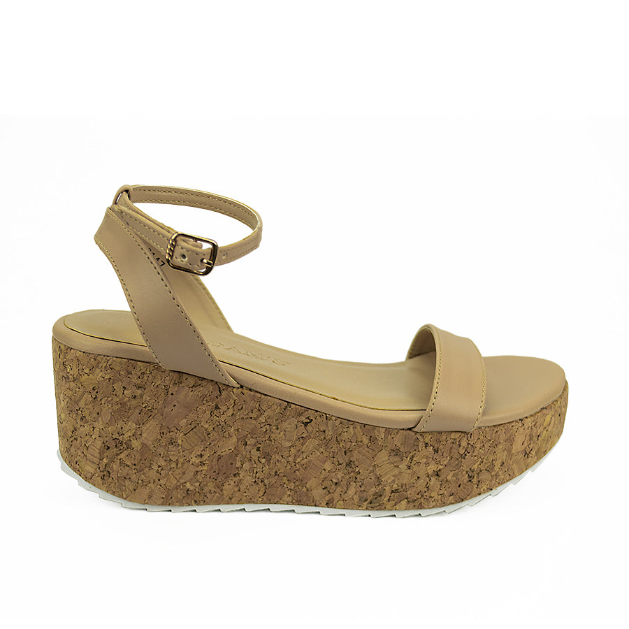 Cardams ECLB LNE 00151 Beige Women Wedge