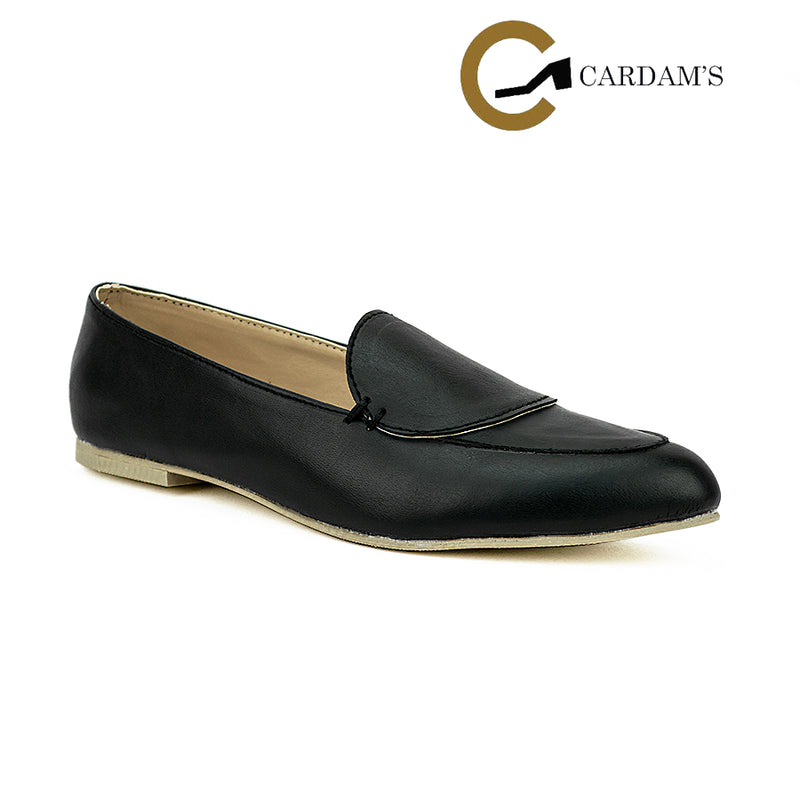 Cardams ECLB LNE 00183 Black/Mocha Women Flats