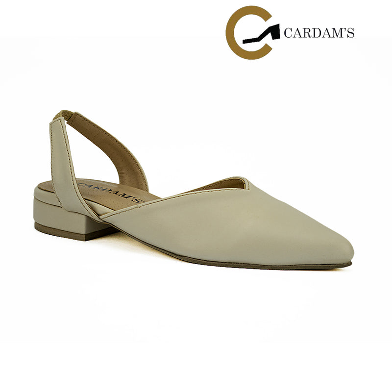 Cardams ECLC LNE 00212 Cream/Navy Blue women Mules