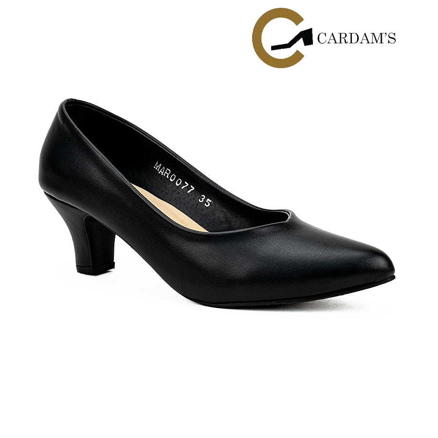 Cardams ECLB MAR 00077A Black Women Pumps