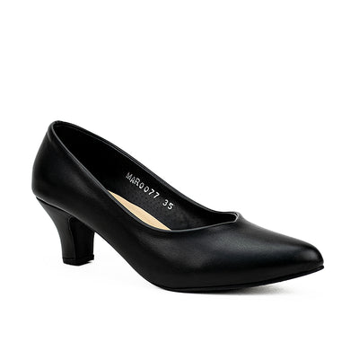 Cardams ECLB MAR 00077A Black Women Pumps