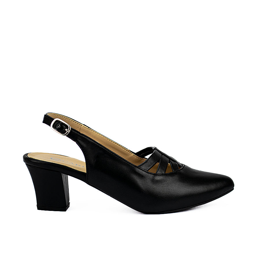 Cardams ECLB MAR 00188 Mocca/Black Women Heel Mules