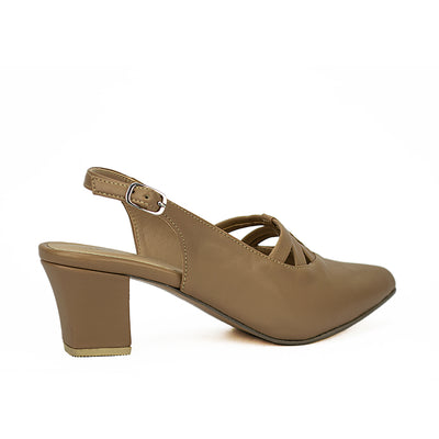 Cardams ECLB MAR 00188 Mocca/Black Women Heel Mules