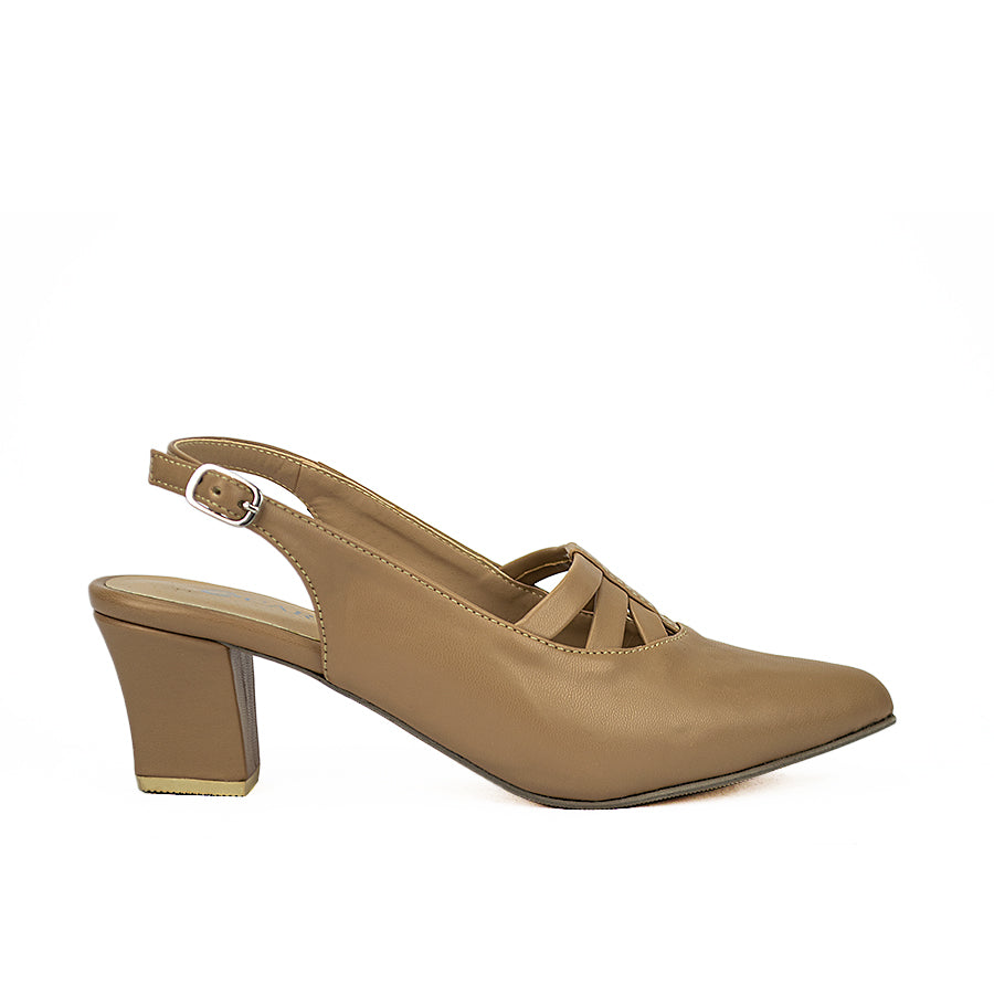 Cardams ECLB MAR 00188 Mocca/Black Women Heel Mules