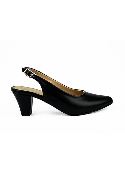 Cardams ECLB MAR 00189 Beige/Black Women Heel Mules
