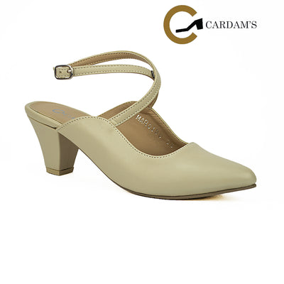 Cardams ECLB MAR 00190 Black/Cream Women Heel Mules