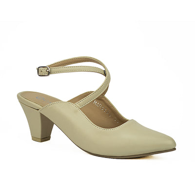 Cardams ECLB MAR 00190 Black/Cream Women Heel Mules