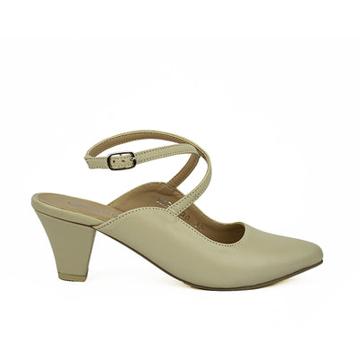 Cardams ECLB MAR 00190 Black/Cream Women Heel Mules