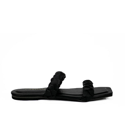 Cardams ECLB  NDM 00168 Beige/Black/Light Pink Women Flat Sandals