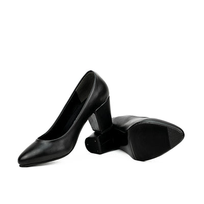 Cardams ECLB OLV 00157 Black Women Pumps