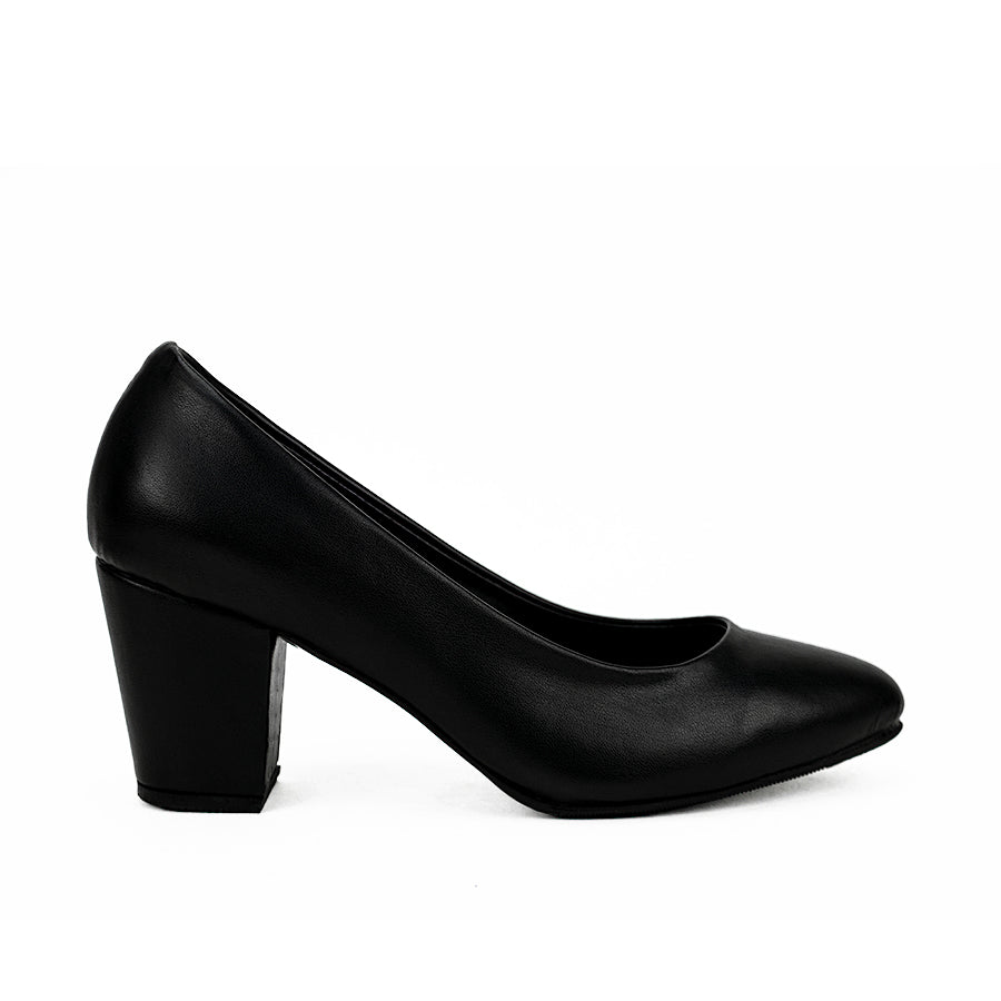 Cardams ECLB OLV 00157 Black Women Pumps