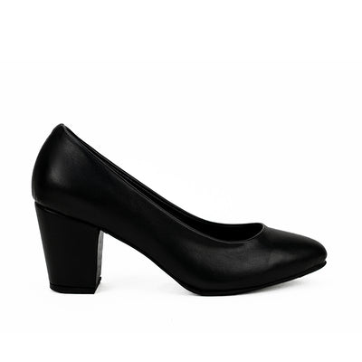 Cardams ECLB OLV 00157 Black Women Pumps
