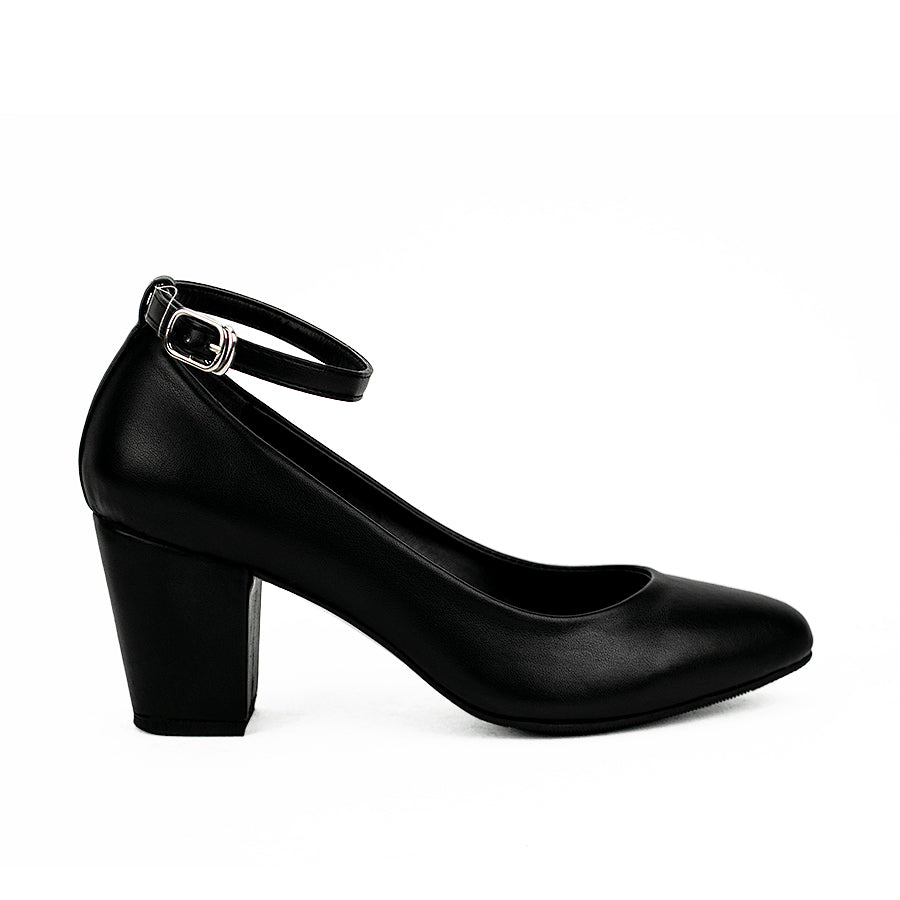 Cardams ECLB OLV 00158 Black Women Pumps