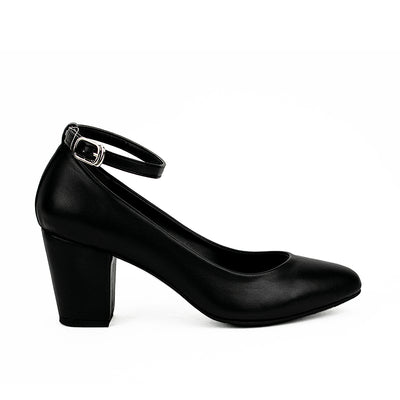 Cardams ECLB OLV 00158 Black Women Pumps