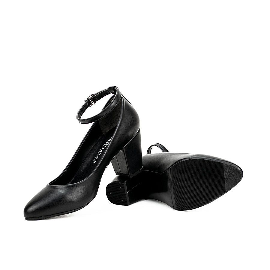 Cardams ECLB OLV 00158 Black Women Pumps