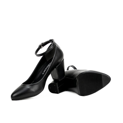Cardams ECLB OLV 00158 Black Women Pumps