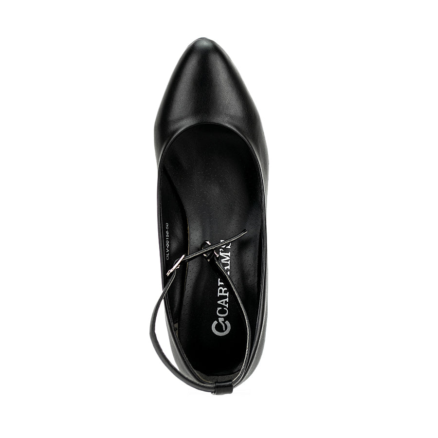 Cardams ECLB OLV 00158 Black Women Pumps