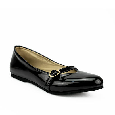 Cardams ECLB RSS 00160 Blk/Tan Women Flat